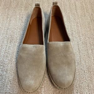 Frye Suede Flats, size 10 NWOB
